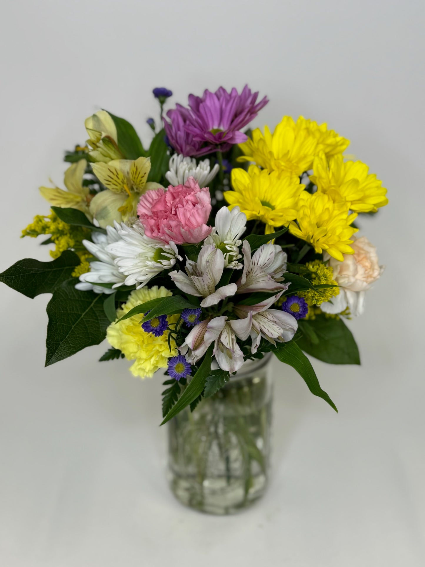 Wildflower Mason Jar